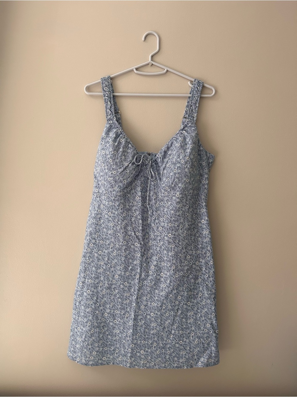 Light Blue Floral Dress by Abercrombie